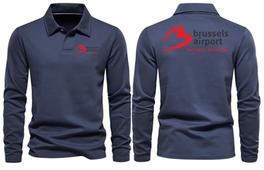 BRUSSELS AIRPORT LONG SLEEVE POLO